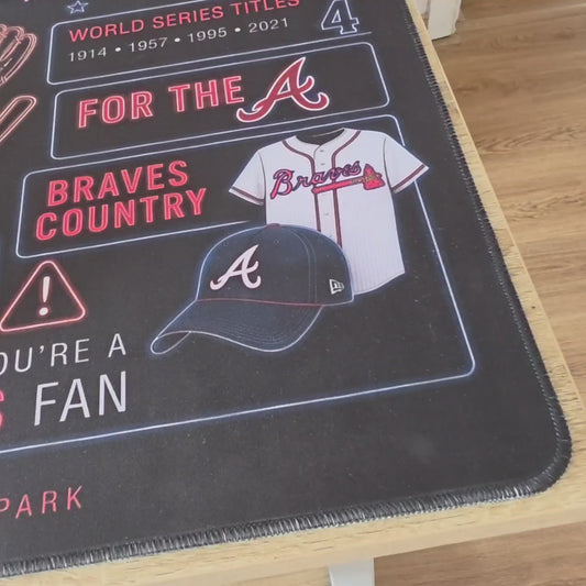 All Baseball Teams Stadium Blueprint Desk Mat – 30 Team Styles, 16" x 32" Extended Keyboard Mouse Pad | 5To9Vibe