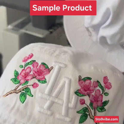All Teams Embroidery Bucket Hat Baseball  Embroidery Bucket Hat With Logo and Flower Custom- 5to9vibe