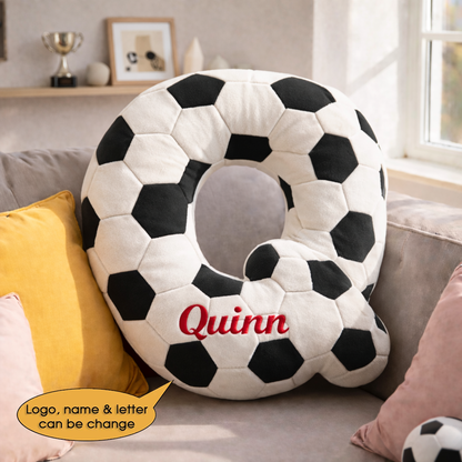 Football UK Pillow 2 Custom Name and Logo All Teams Irregular-Shaped Pillow