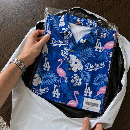 All Baseball Teams Flamingo Hawaiian Shirt | Tropical Baseball Button Up Unisex Hawaiian Shirt For Men and Women