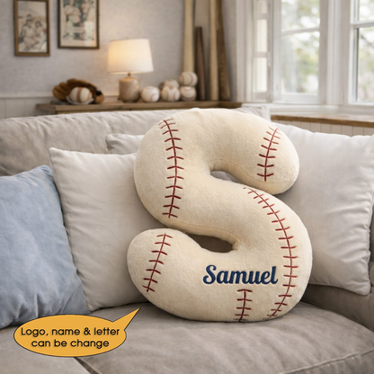 Baseball Pillow Custom Name and Logo 2 All Teams Irregular-Shaped Pillow Hot Sale