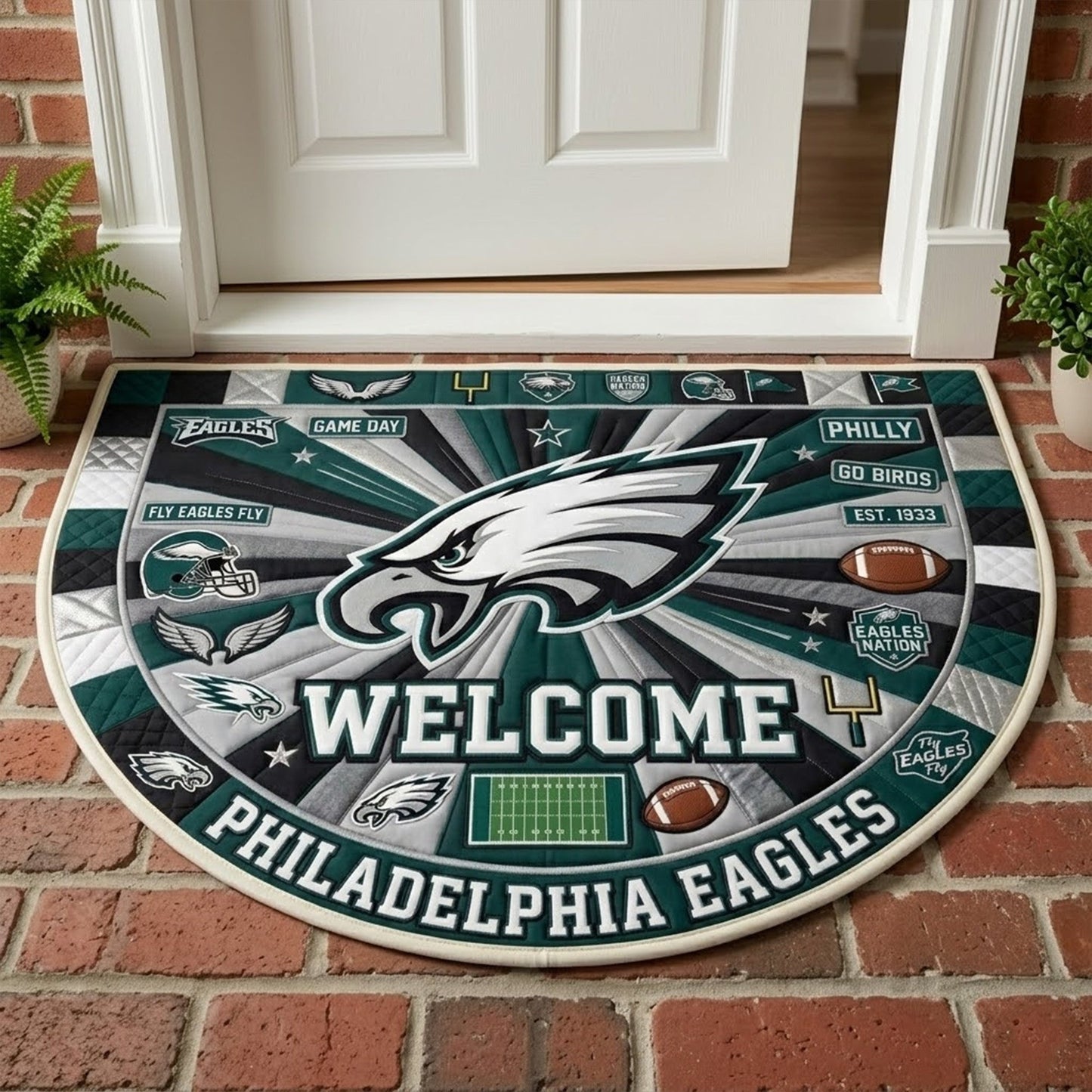Baseball All Teams Custom Premium Welcome Mat – Personalized Baseball Doormat