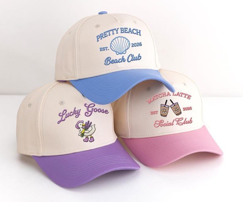 Personalized Text Embroidered Hats,Custom Trucker Cap,Logo Hat,Dad Hat,Bachelorette Party Hat,Custom Hat,Christmas Gifts,Gift for Her or Him