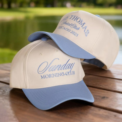 Custom Embroidered Trucker Hat, 90s Vintage Style Bachelorette & Bachelor Party Hat, Your Design Here, Personalized Gift