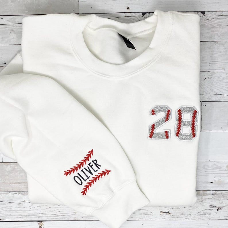 Sudadera con cremallera un cuarto premium, con logo de béisbol bordado, Unisex, Sudadera de fútbol