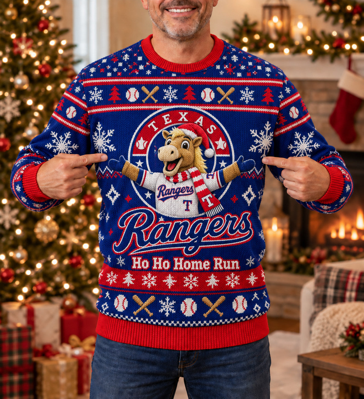All Baseball Teams Holiday For Basbell Fan Ugly Christmas Sweater, Christmas Jumper - Funny Ugly Christmas Sweater, Christmas Jumper