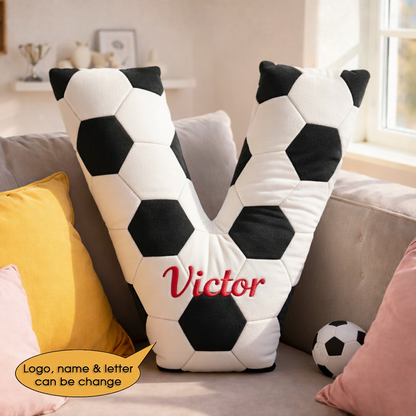 Football UK Pillow 2 Custom Name and Logo All Teams Irregular-Shaped Pillow