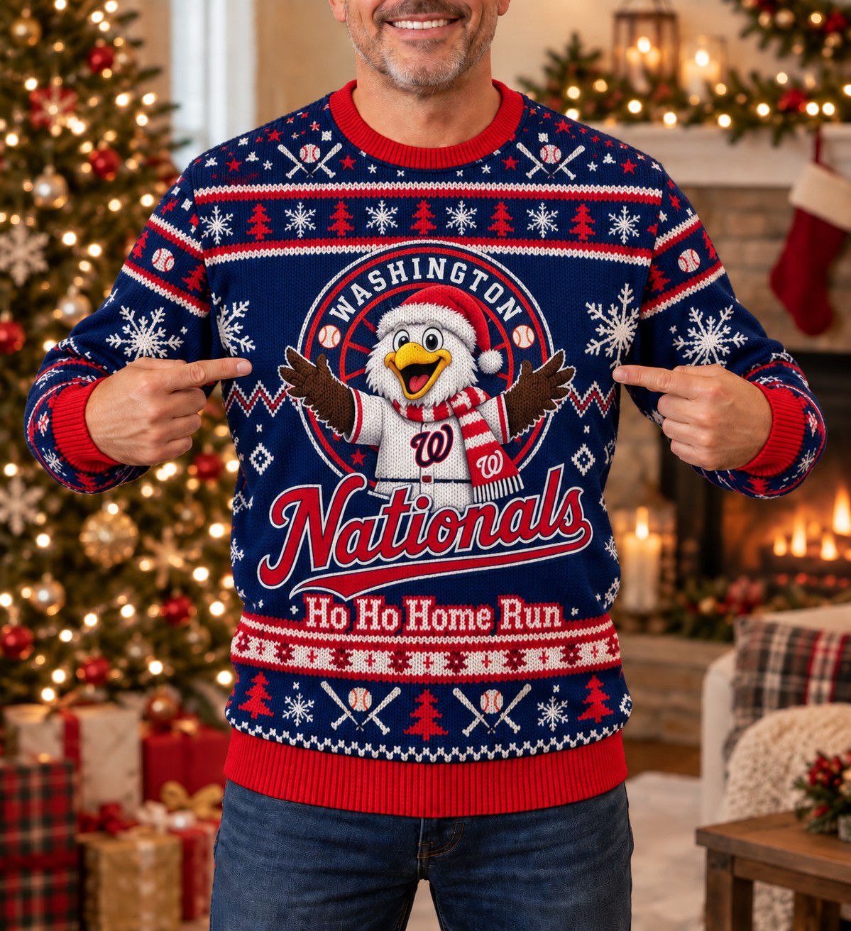 All Baseball Teams Holiday For Basbell Fan Ugly Christmas Sweater, Christmas Jumper - Funny Ugly Christmas Sweater, Christmas Jumper